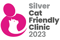 Silver Cat Friendly Clinic 2023 award