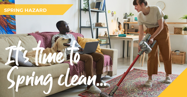 Keep your pet safe and healthy whilst you’re Spring cleaning